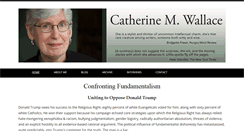 Desktop Screenshot of catherinemwallace.com